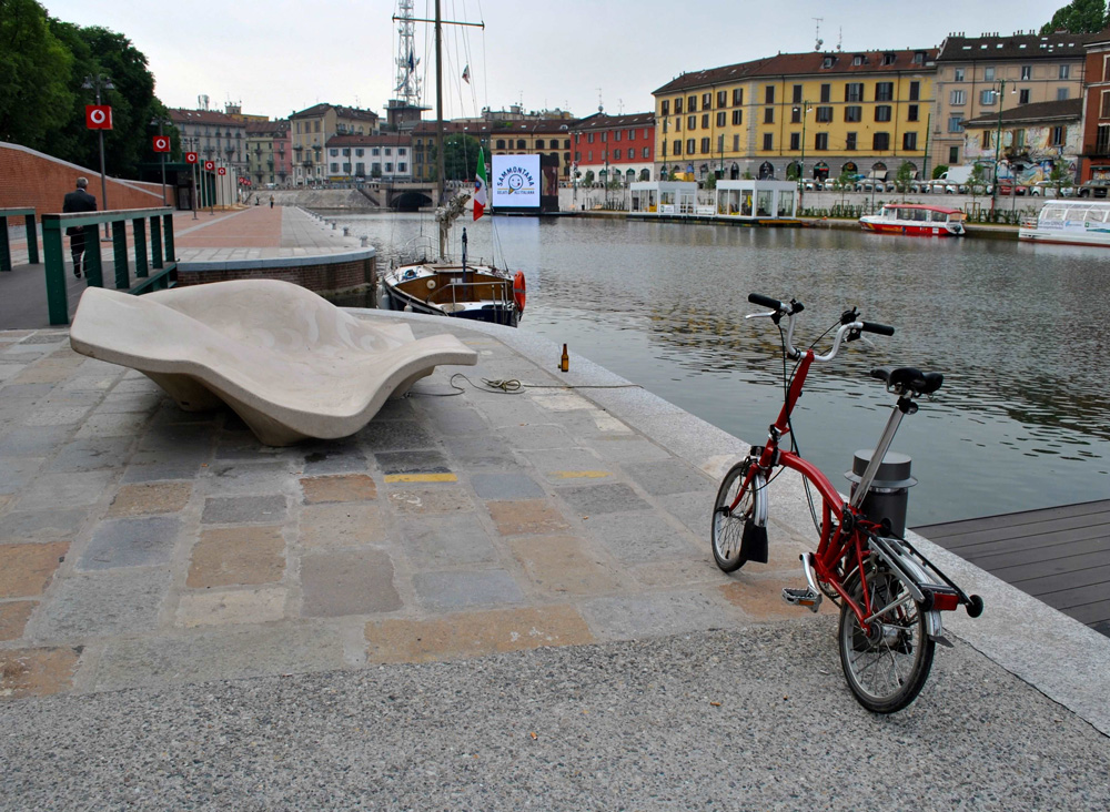 Bici in Darsena a Milano