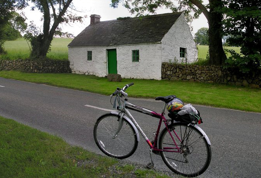 in bici nel nord Europa