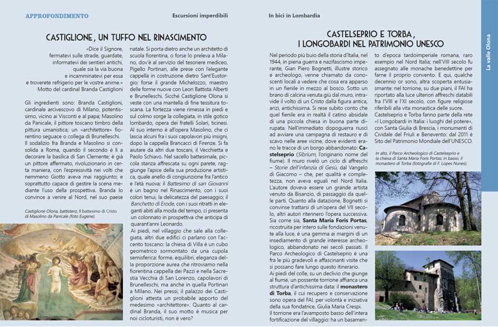 libro lombardia capricorno 2 Una scheda di approfondimento del libro "In bici in Lombardia"